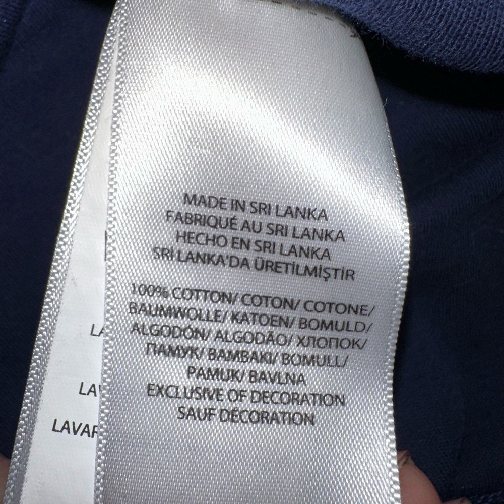 Ralph Lauren Polo in Navy with White Pony - Picture 4 of 6